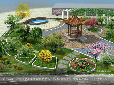校园文化建设之园林绿植系列图片